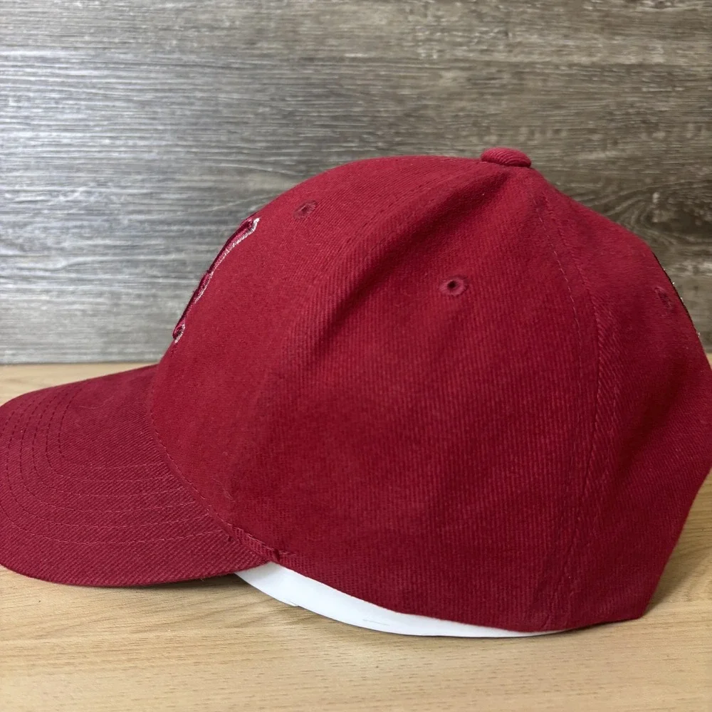 Alabama Crimson Tide Hat Cap Strap Back Red NCAA Football Mens College Sports
